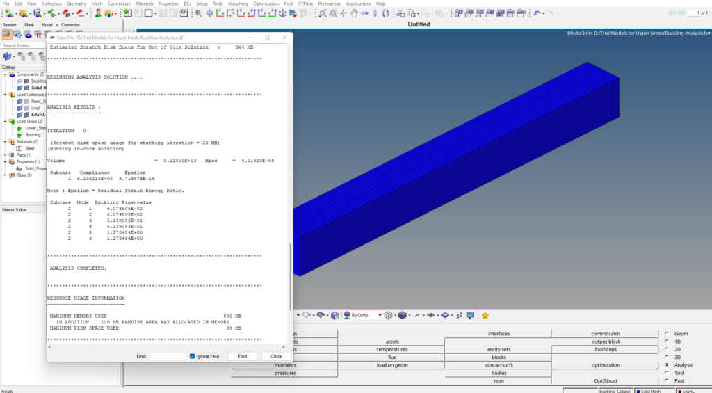 Buckling Analysis