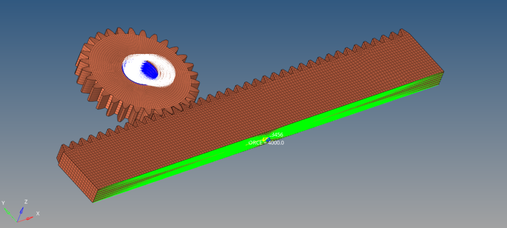 Non-Linear Contact Analysis